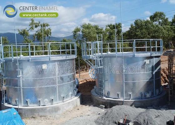 Serbatoi di acciaio galvanizzato resistenti per i sistemi di irrigazione delle aziende agricole