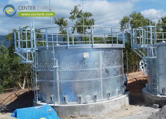 Serbatoio zincato a caldo ecologico come componente del sistema di riciclaggio dell'acqua piovana