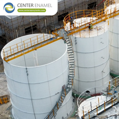 Serbatoi di digestori anaerobici in acciaio rivestito di epossidi ad alte prestazioni: centrale per la produzione di biogas da rifiuti organici