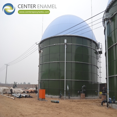 Tetti a doppia membrana per il trattamento delle acque reflue di manioca: cattura il biogas proveniente dagli effluenti industriali.