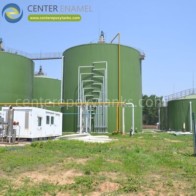 Tetti a doppia membrana per rifiuti alimentari e colture energetiche: cattura il biogas per la produzione di energia.
