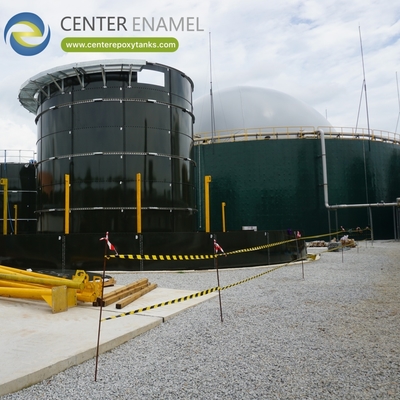 Serbatoio di biogas per impianti di allevamento lattiero-caseario: il contenitore principale per la digestione del biogas.