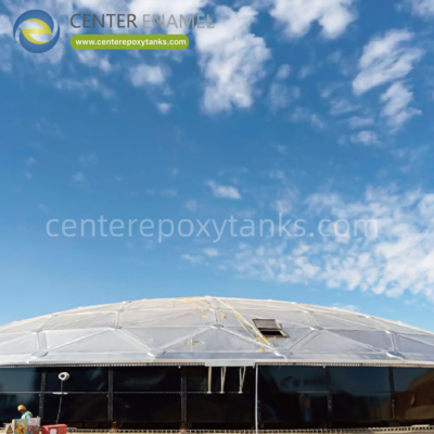 Tetti a cupola in alluminio per serbatoi industriali di acqua: Proteggono la purezza dell'acqua per i processi industriali
