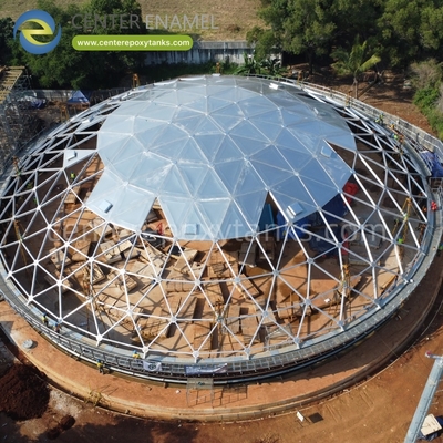 Tetti a cupola in alluminio per serbatoi d'acqua: una copertura del serbatoio durevole e leggera