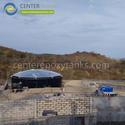 Cupola geodetica in alluminio per lo stoccaggio del percolato: una copertura resistente alla corrosione per liquidi aggressivi