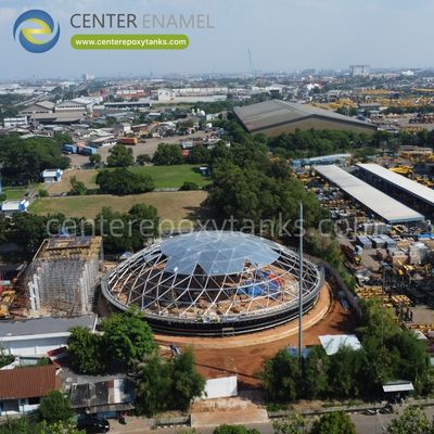 Tetto a cupola in alluminio per serbatoi di desalinizzazione dell'acqua di mare: Costruito per resistere ad ambienti aggressivi e salati