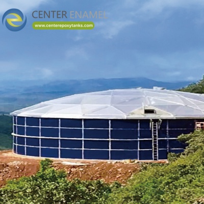 Tetto a cupola in alluminio per serbatoi d'acqua per irrigazione: protegge la qualità dell'acqua per uso agricolo