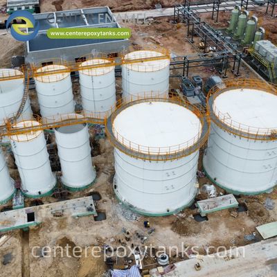 FBE Coated Tank for a Pig Farm Plant: A durable tank built to resist the aggressive chemicals in concentrated animal waste.