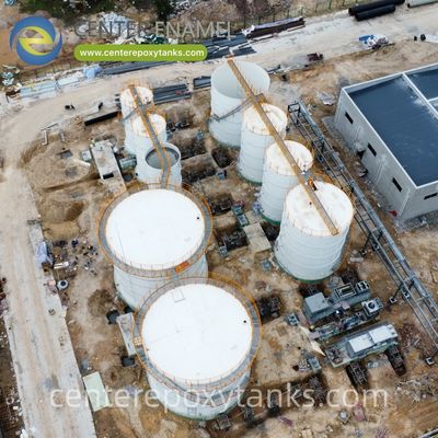 Serbatoio rivestito in FBE per il trattamento delle acque reflue agricole - Un recipiente resistente alla corrosione per il deflusso agricolo e i rifiuti organici.