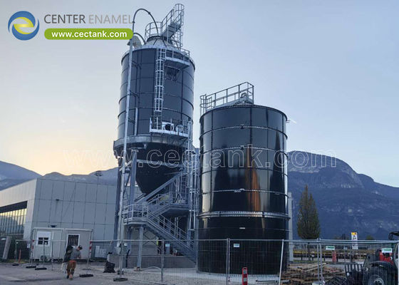 Silos di minerali GFS: soluzioni durevoli, resistenti alla corrosione e ad alte prestazioni per materiali sfusi mediante smalto centrale