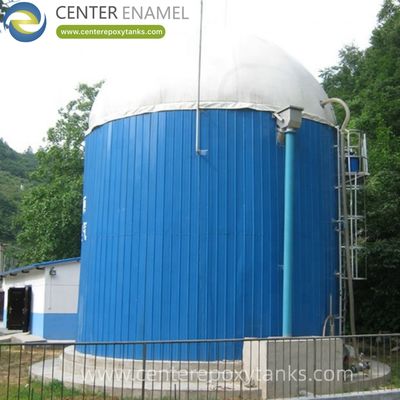 Pallone di stoccaggio biogas per serbatoi di stoccaggio biogas: Fornisce il volume di stoccaggio del gas leggero, a bassa pressione e visibile