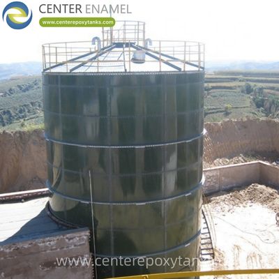 Pallone per stoccaggio biogas per un digestore anaerobico di rifiuti agricoli: stoccaggio essenziale per il gas generato da residui colturali e biomassa agricola