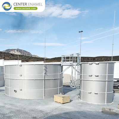 Stainless steel landfill leachate tanks