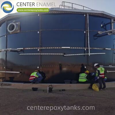 Copertura in cupola di alluminio per serbatoio di stoccaggio del carburante in acciaio inossidabile saldato a muro singolo: fornisce uno scudo climatico essenziale e una barriera ai vapori per il contenimento standard del carburante