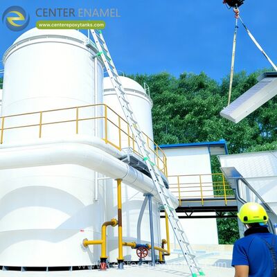 Copertura galleggiante esterna per il serbatoio di stoccaggio del combustibile del generatore: mantiene la stabilità del combustibile e previene l'accumulo di vapori pericolosi nei depositi di generazione di energia