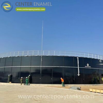 Serbatoi di acciaio a bullone come serbatoi di acqua potabile: certificati per l'uso potabile per garantire una distribuzione sicura dell'acqua comunitaria.