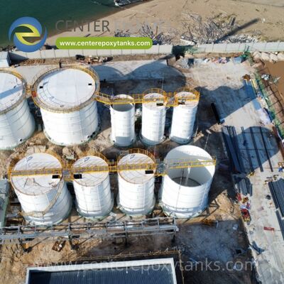 Bolted Steel Tanks as Biogas Preliminary Tanks: Handles raw feedstock and initial sedimentation before the main digestion process.