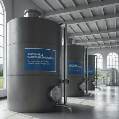 Gestione Sostenibile delle Acque Reflue: Il Caso Ingegneristico per i Serbatoi di Stoccaggio Fanghi Effluenti FBE