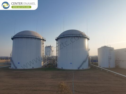 India Contractor del progetto di biogas per letame bovino utilizzando la soluzione GFS Tanks