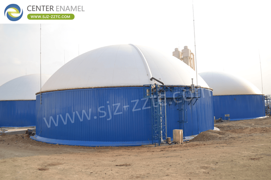 Trasformare i rifiuti del giardino in biogas nelle Filippine con i serbatoi GFS e un fornitore di soluzioni per il biogas
