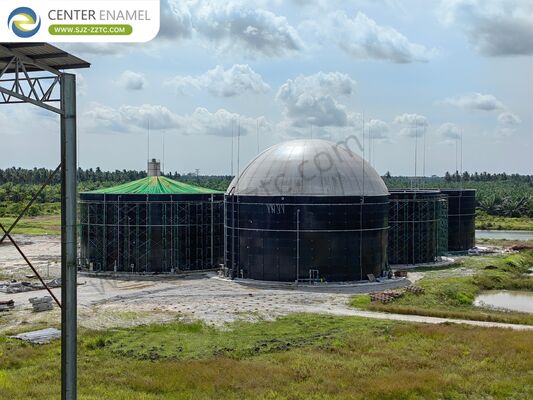 Biogas Solution Provider Utilizing GFS Tanks for Pig Manure Treatment in India