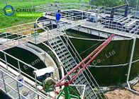 Serbatoi di stoccaggio delle acque reflue di acciaio di vetro di 40000 galloni per impianti industriali di trattamento delle acque reflue
