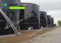 Serbatoi di raccolta di acque reflue di vetro fuso all' acciaio per impianti di biogas, impianti di trattamento delle acque reflue