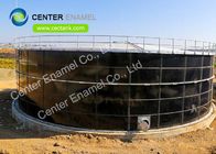 Serbatoi di stoccaggio delle acque reflue industriali a bullone in acciaio inossidabile con tetto a membrana 30000 galloni