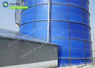 Serbatoi di stoccaggio dell'acqua in acciaio rivestiti di vetro per impianti di trattamento delle acque reflue di biogas