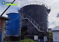 Serbatoio di stoccaggio delle acque reflue industriali di acciaio avvolto per impianti di trattamento delle acque reflue