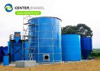 Serbatoio di stoccaggio del biogas in acciaio a copertura a membrana estensibile