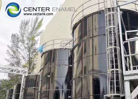 Serbatoi di acciaio rivestiti di vetro come serbatoi industriali di stoccaggio di liquidi Serbatoi di plastica di stoccaggio di liquidi