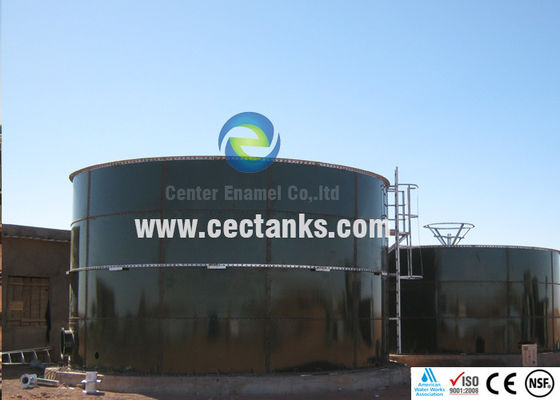 Anti - Microbial / Bacterial Enamel Glass Lined Water Storage Tanks For Drinking Water