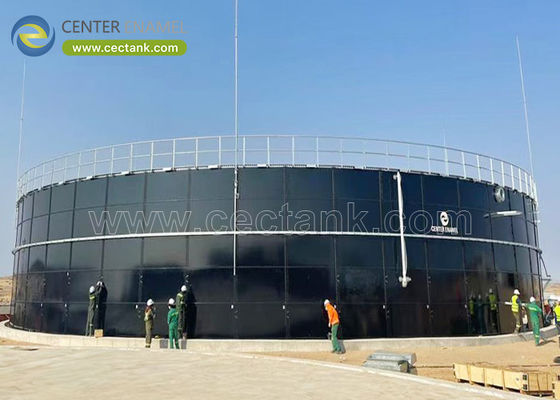 Anti-adhesion glass-fused-to-steel Tanks for Potable Water, Sludge, Anaerobic Digestion, and Bulk Storage