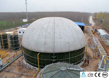Digestore di biogas anaerobico, serbatoio di stoccaggio di biogas con separatore a tre fasi