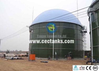 Impianti di biogas Serbatoi di acciaio fuso in vetro utilizzati come reattore misto anaerobico