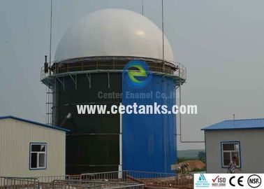 ART 310 Serbatoio di stoccaggio del biogas in acciaio con copertura per contenitore di gas a doppia membrana in PVC