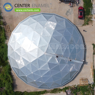 Forma pentagonale Copertura geodetica in alluminio a cupola resistente alla corrosione