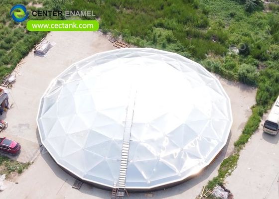 Tetti a cupola geodetica in alluminio Protezione efficiente per strutture industriali