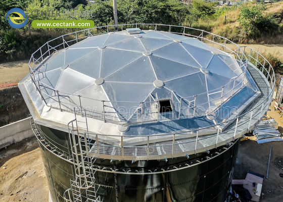 Tetti a cupola in alluminio per serbatoi di stoccaggio industriali Soluzione durevole ed efficiente