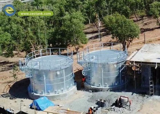 Produttore di serbatoi di stoccaggio di liquidi industriali di acciaio galvanizzato