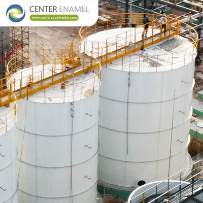 Serbatoi di stoccaggio del biogas con contenitore di gas in acciaio rivestito con epossidio affidabili che massimizzano la capacità di stoccaggio del biogas con sistemi integrati di contenitore di gas