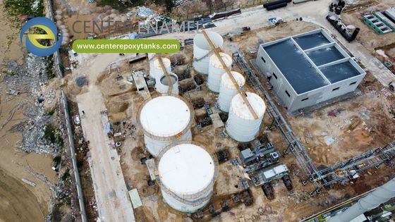 Serbatoi in acciaio bullonato con rivestimento epossidico per acqua antincendio: Contenimento dedicato alla sicurezza antincendio