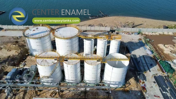 Serbatoi a bullone in acciaio rivestito con epossidica per il petrolio greggio: contenimento su larga scala di petrolio greggio