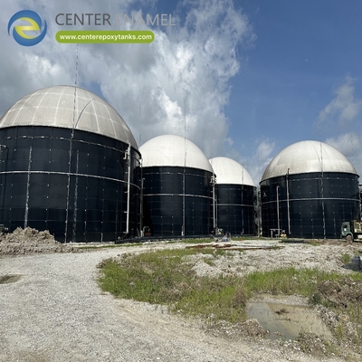 Tetti a doppia membrana per digestori: Raccoglie e immagazzina il biogas dalla digestione.