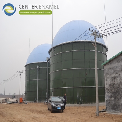Tetti a doppia membrana per sistemi di raccolta del biogas: parte di una soluzione completa di raccolta del gas