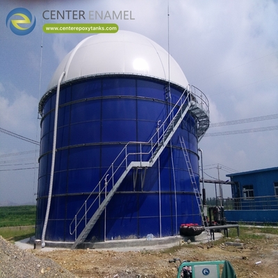 Tetti a doppia membrana per digestori biogas a biogas da letame: immagazzina il biogas dal letame.