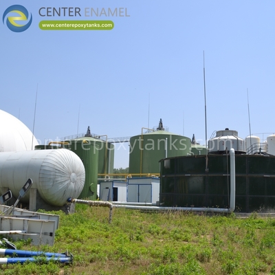 Tetti a doppia membrana per rifiuti agricoli: raccoglie biogas dai sottoprodotti agricoli.