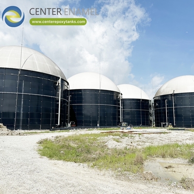 Pallone per biogas per impianti di allevamenti: Fornisce stoccaggio di gas per il letame dei bovini.