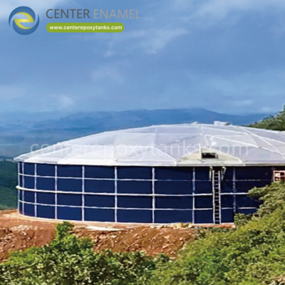 Tetti a cupola in alluminio per serbatoi silo: Forniscono una copertura resistente alle intemperie per materiali sfusi